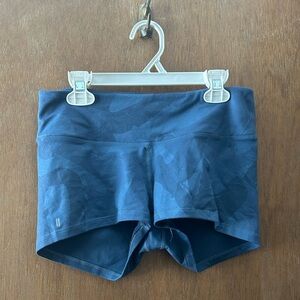 NOBULL workout shorts blue camo